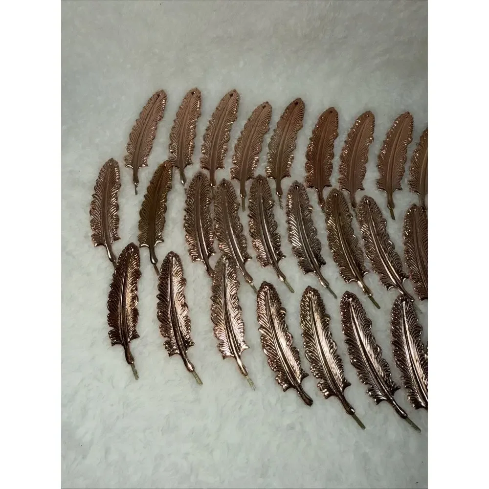 Metal Gold Rose Antique Feather Hat Pin - Western Style – Inspired Look